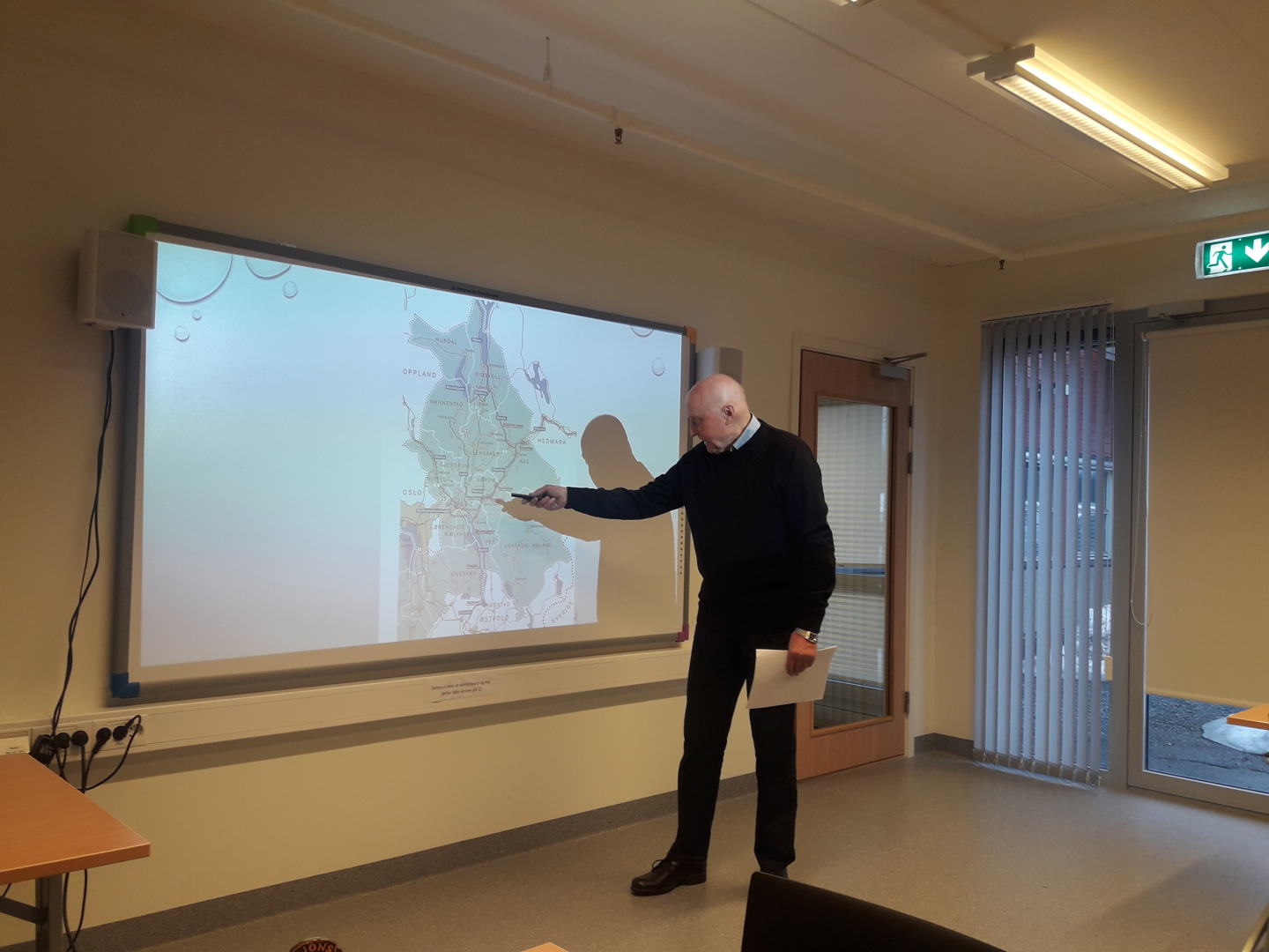 Øyeren som transport  vei.